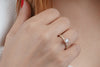 Crown engagement ring