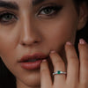 Exquisite emerald ring