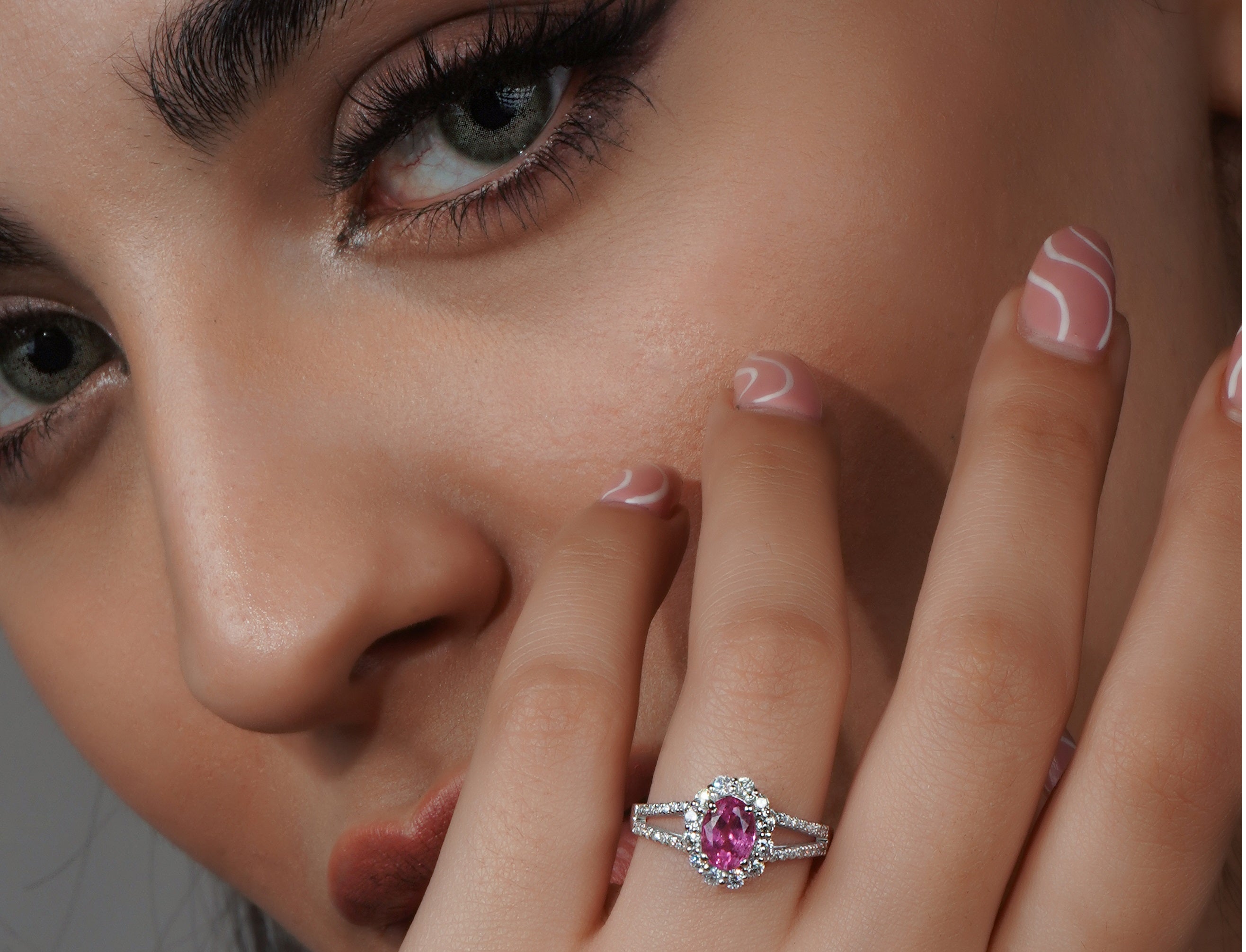 Celestial tourmaline ring