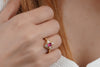 Arca vintage ruby ring