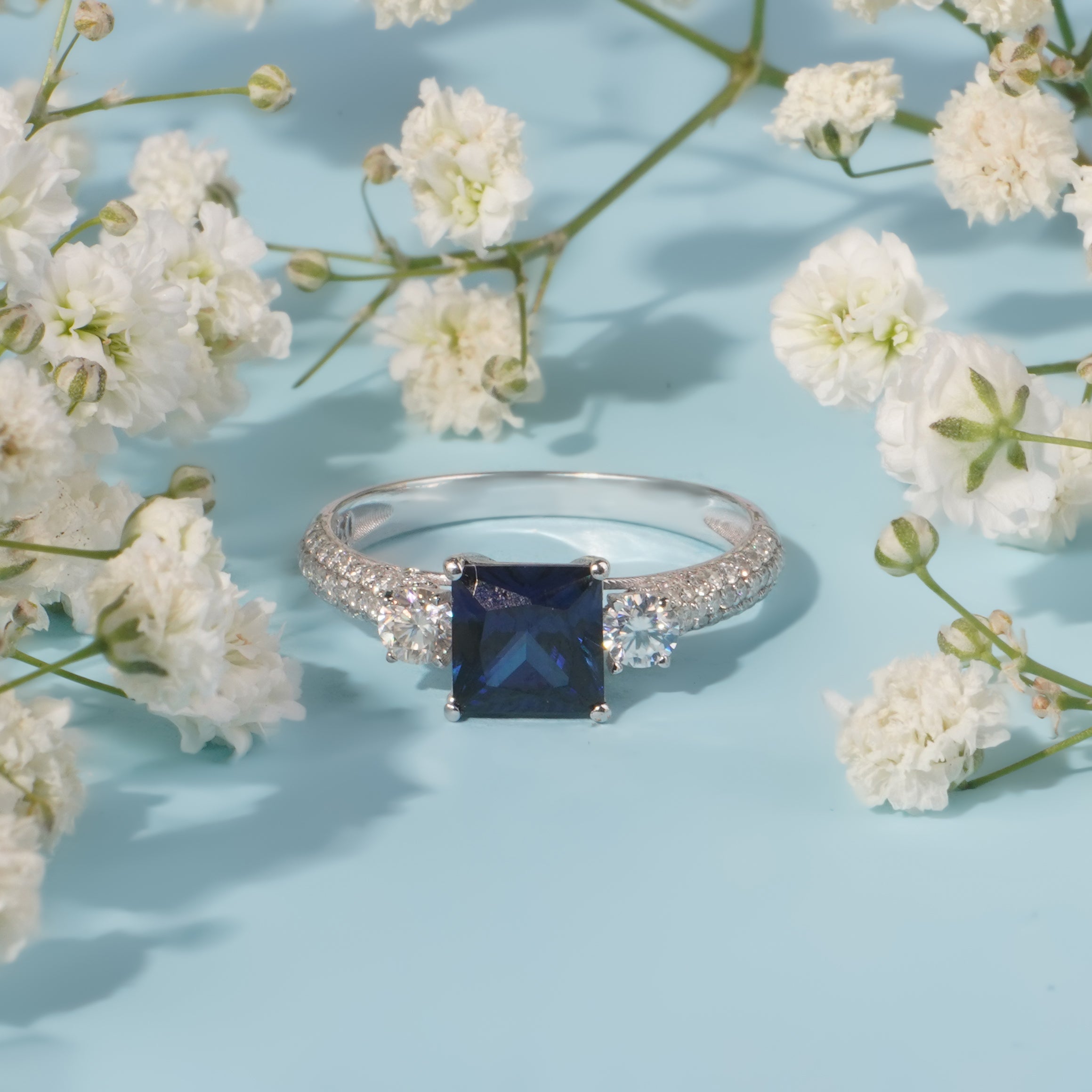 Sapphire Estella ring