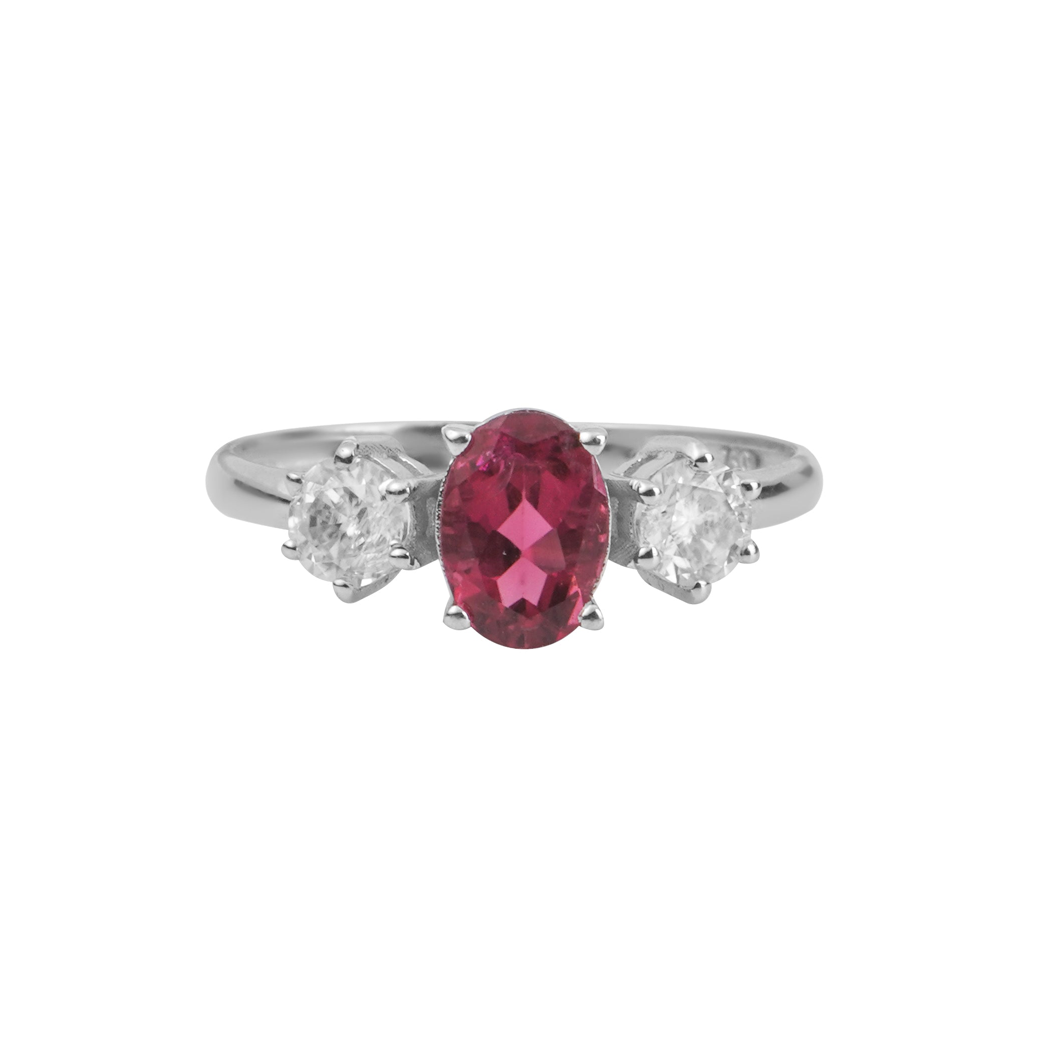 Rosa Tourmaline ring