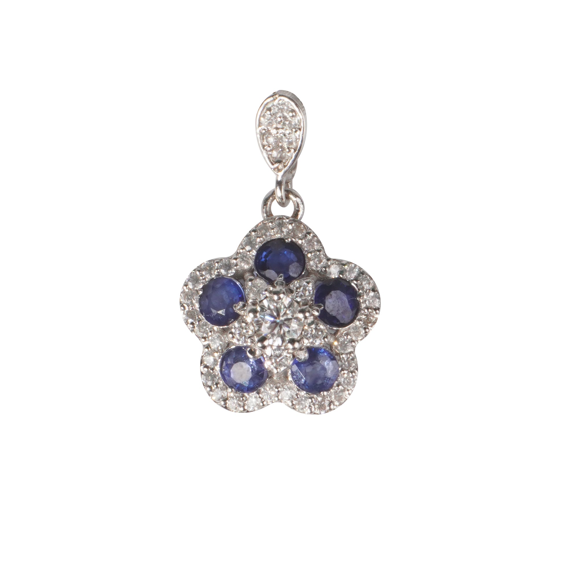 Glory sapphire pendant